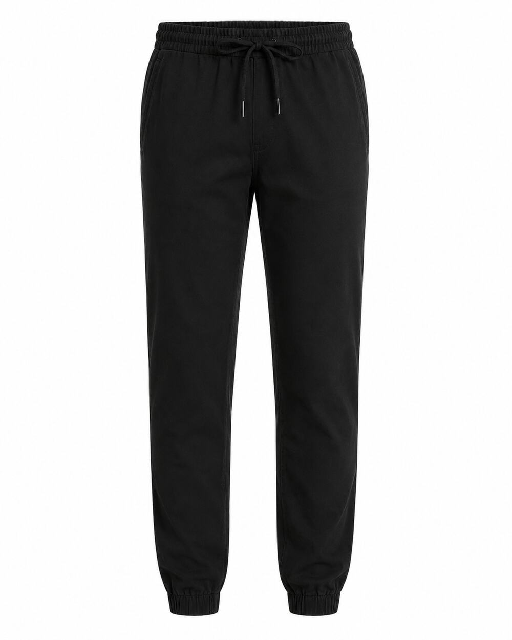 Banana Republic Men's Relaxed Tapered Joggers - Black - Size M